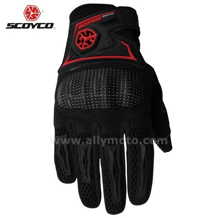 130 Motocross Off-Road Gloves Guantes Outdoor Sport Mesh Fabric Breathable Full Finger